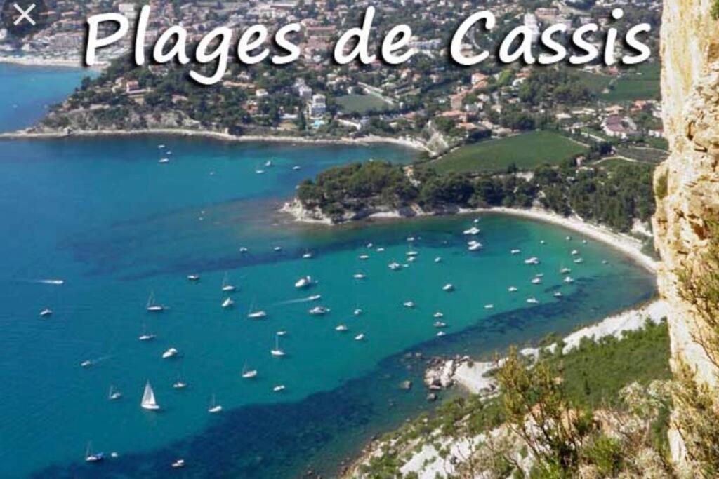 La Favorite - Centre De Cassis - Climatisation Apartment Luaran gambar